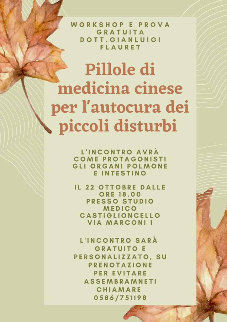 Pillole di medicina cinese con il Dott. Gianluigi Flauret